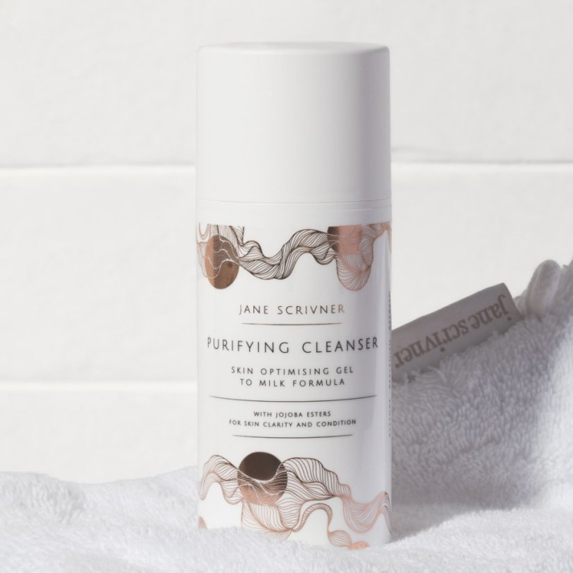 Jane Scrivner Purifying cleanser -  čistící pleťový gel - balení: vzorek 5 ml
