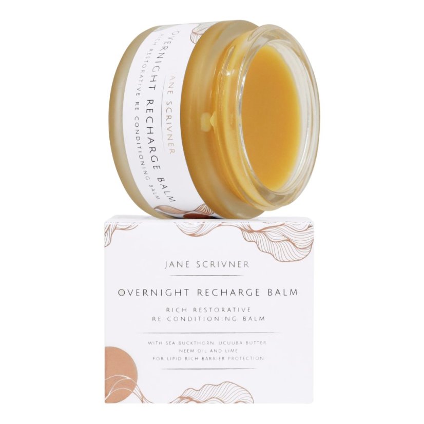 Jane Scrivner Overnight Recharge Balm- obnovující intenzivní noční balzám - balení: vzorek 5 ml