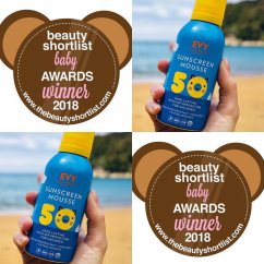 EVY Kids opalovací pěna pro děti SPF 50