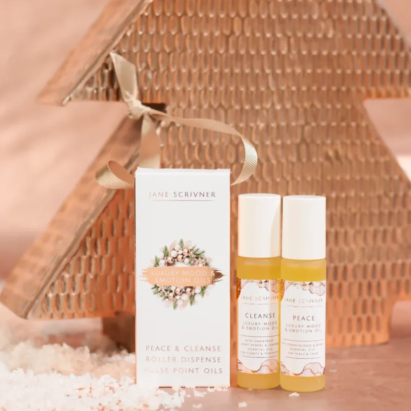 Vánoční sada Luxury Mood & Emotion - tělové olejové vůně v roll-onu