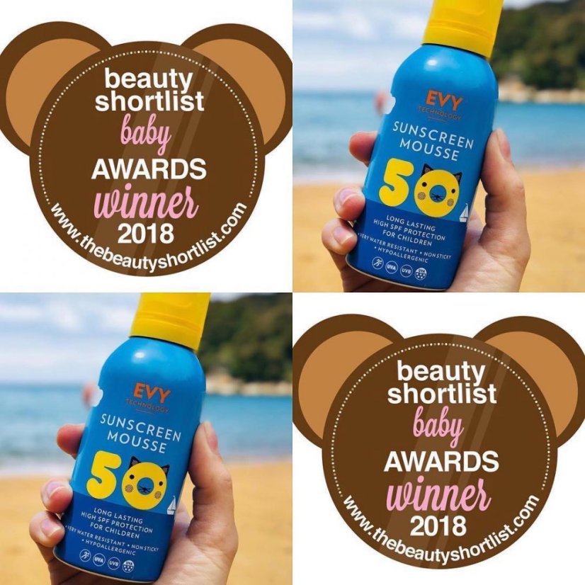 EVY Kids opalovací pěna pro děti SPF 50