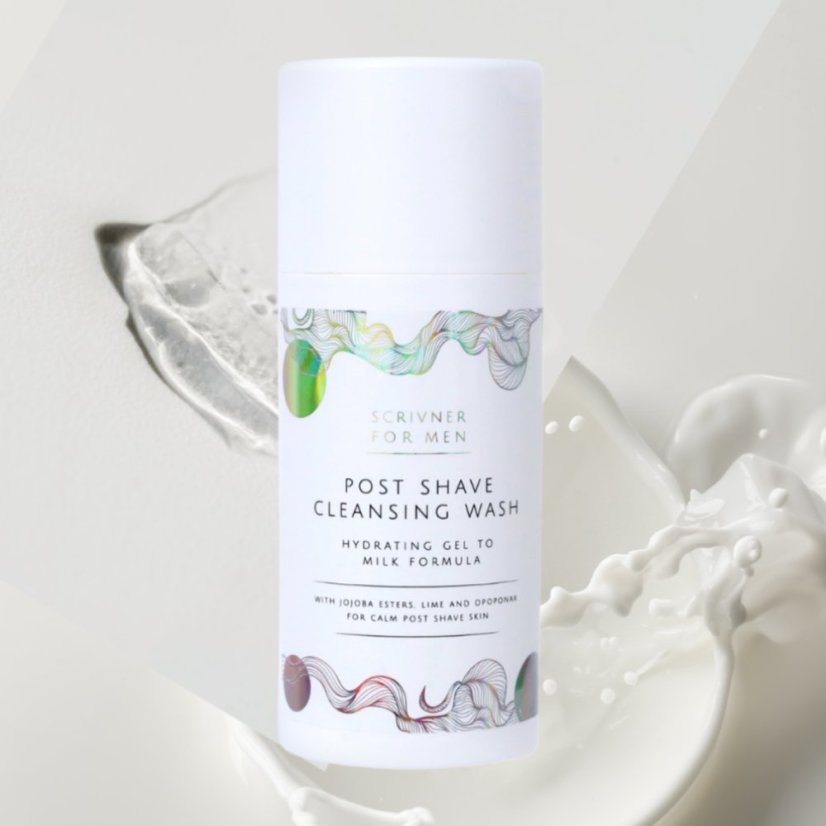 Scrivner for MEN Post shave cleansing wash - čistící gel pro muže